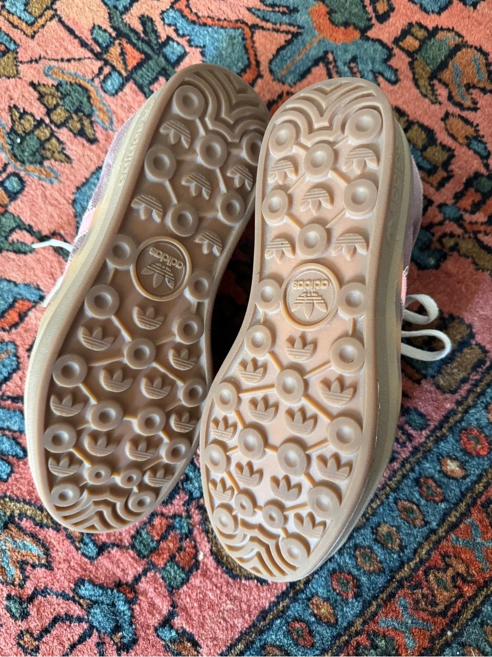 Adidas Gazelle Bold Women’s Size 8.5 | Shadow Brown, Warm Clay, Glow Pink | EUC